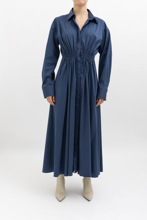 scanlan-theodore-airforce-blue-poplin-shirt-dress-with-elasticated-waist-6-3c57