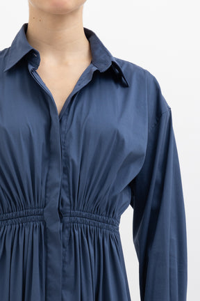 scanlan-theodore-airforce-blue-poplin-shirt-dress-with-elasticated-waist-6-3c57