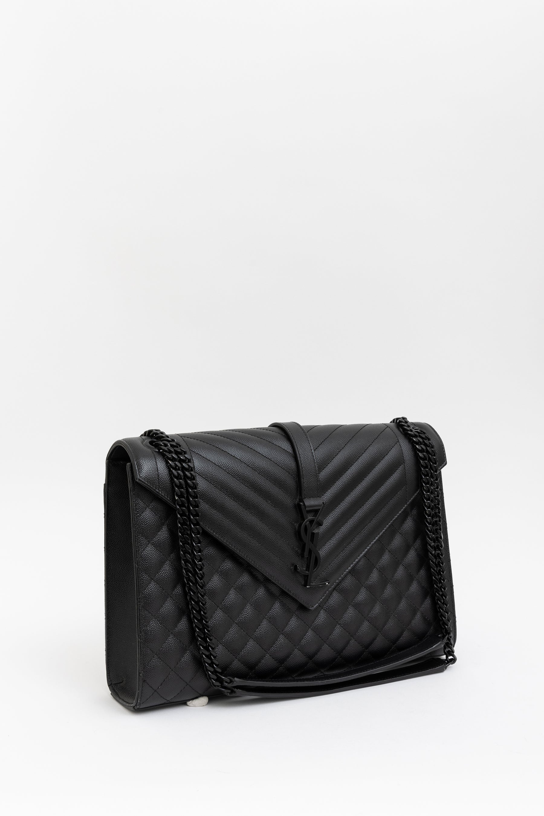 Mix Matelassé Large Cassandre Flap Bag