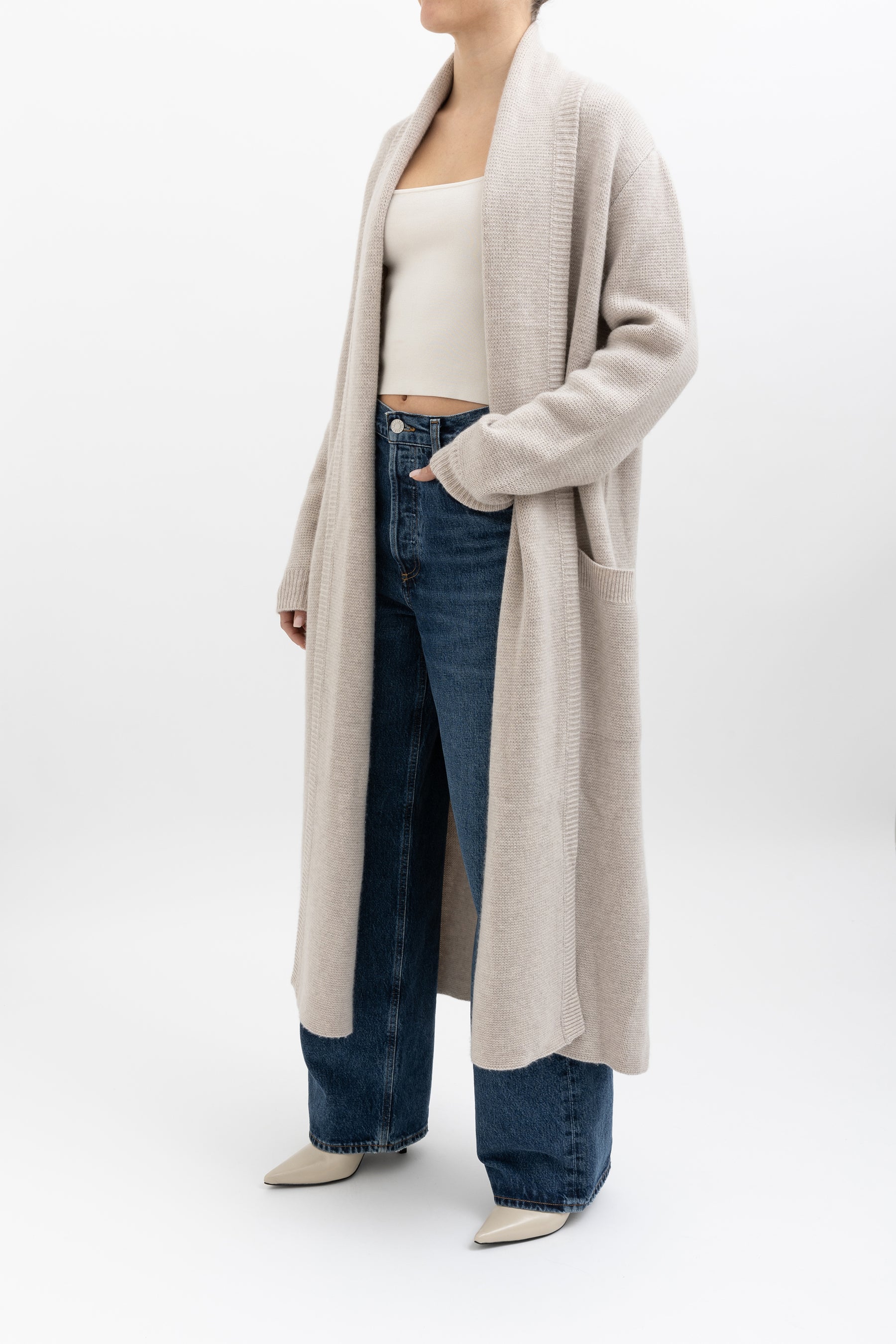 Italy Cashmere Long Coat