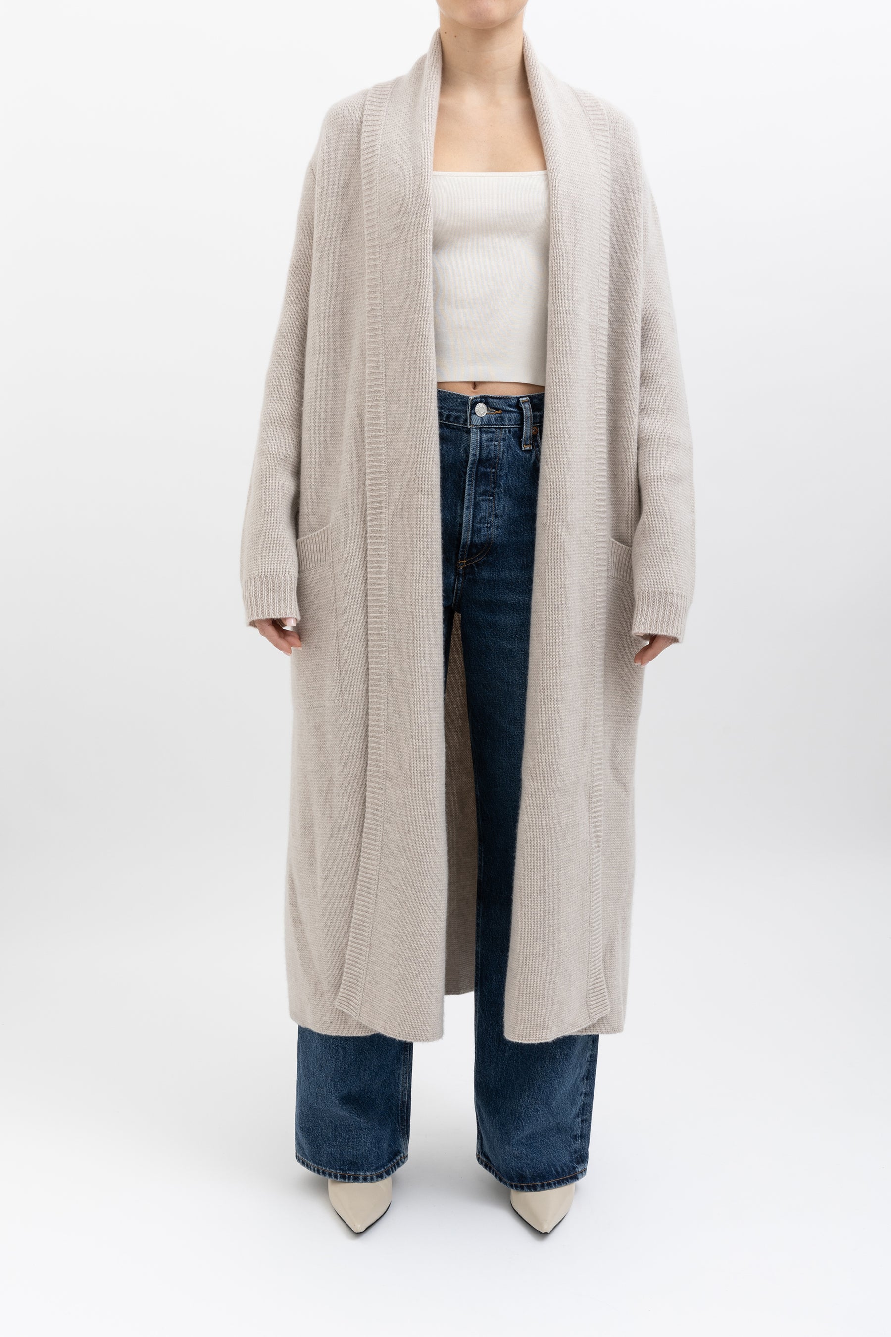 Italy Cashmere Long Coat