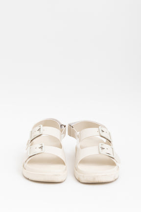 Isla Buckled Rubber Sandals