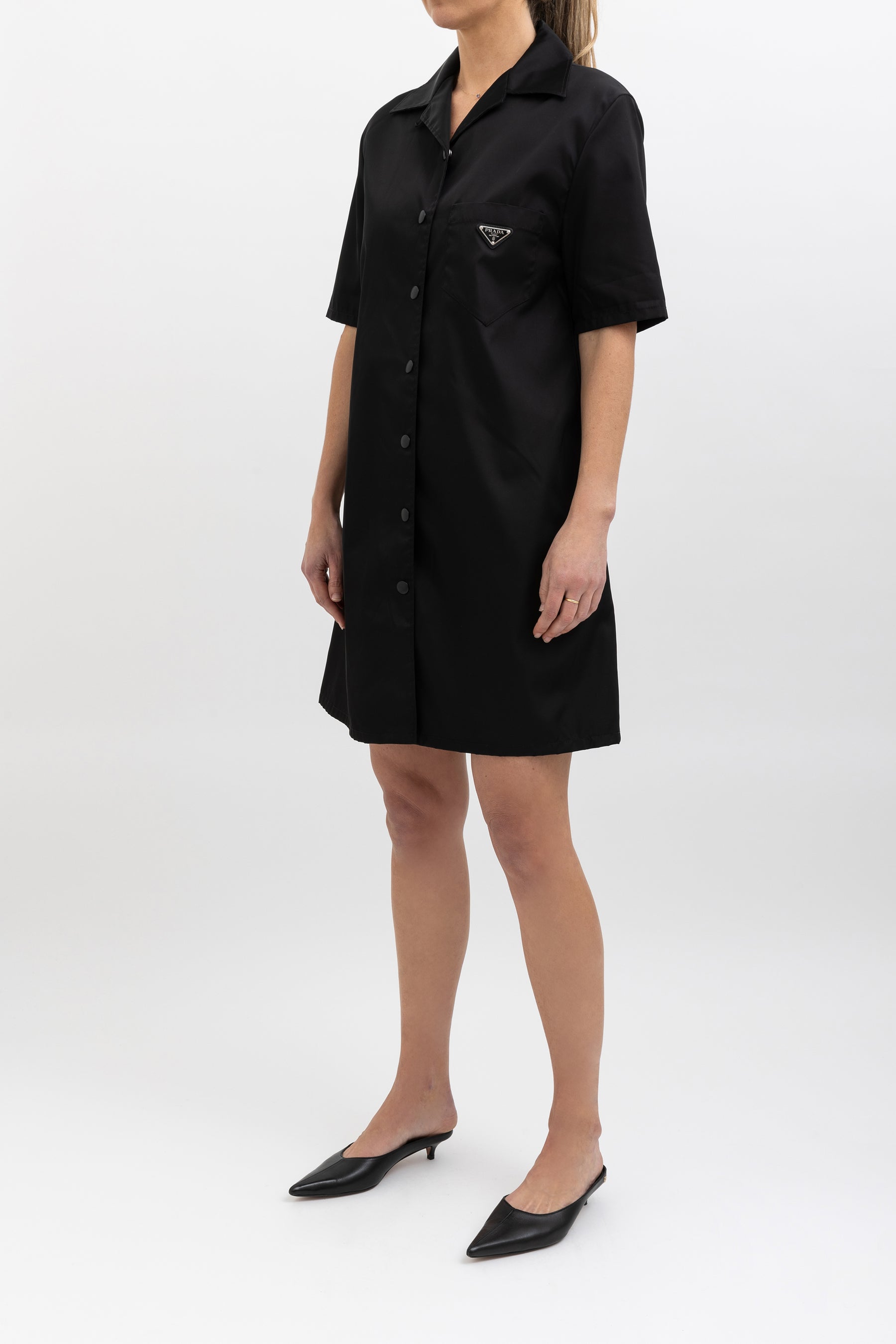 Re-Nylon Short Sleeve Dress