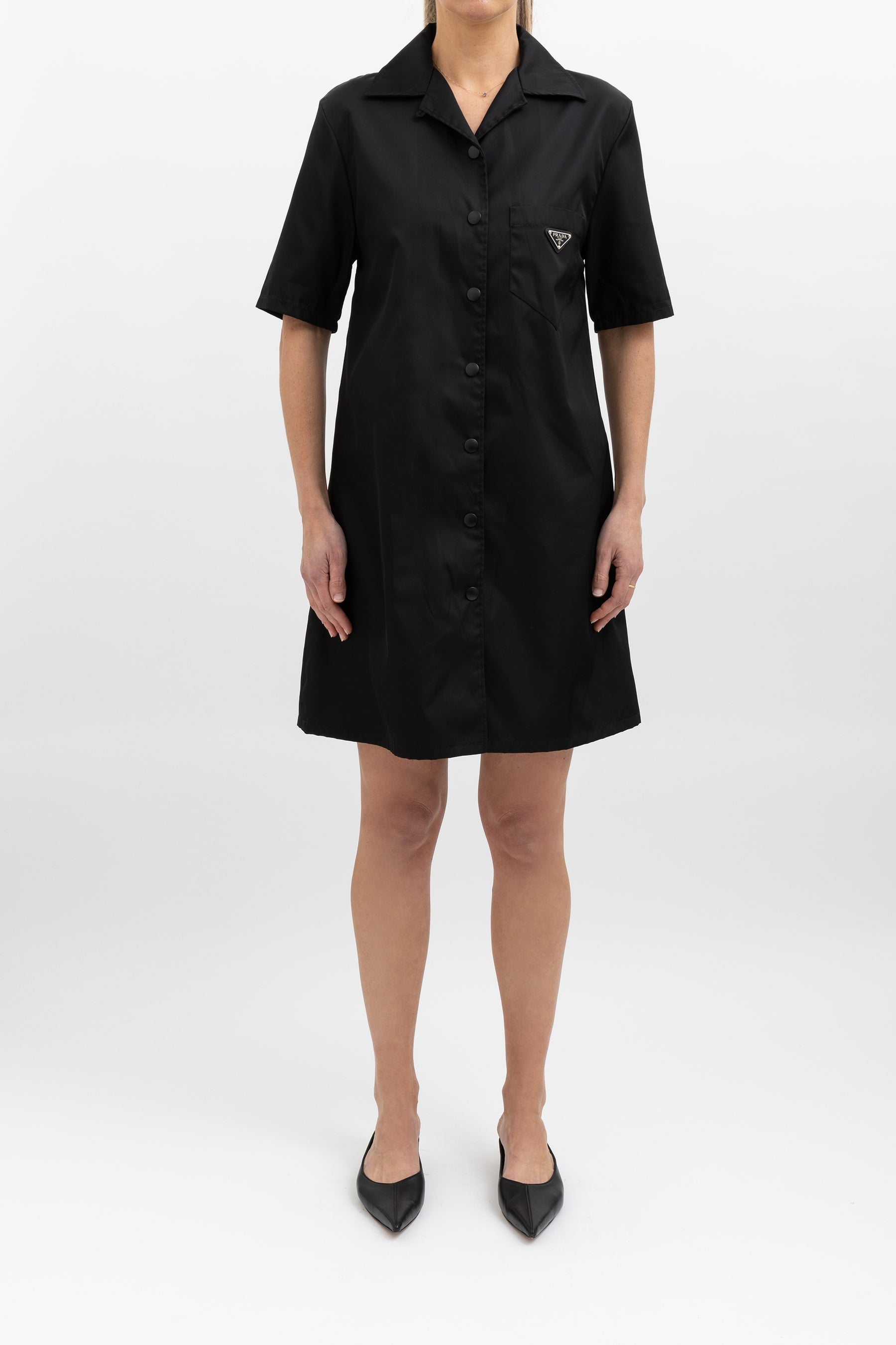 Re-Nylon Short Sleeve Dress