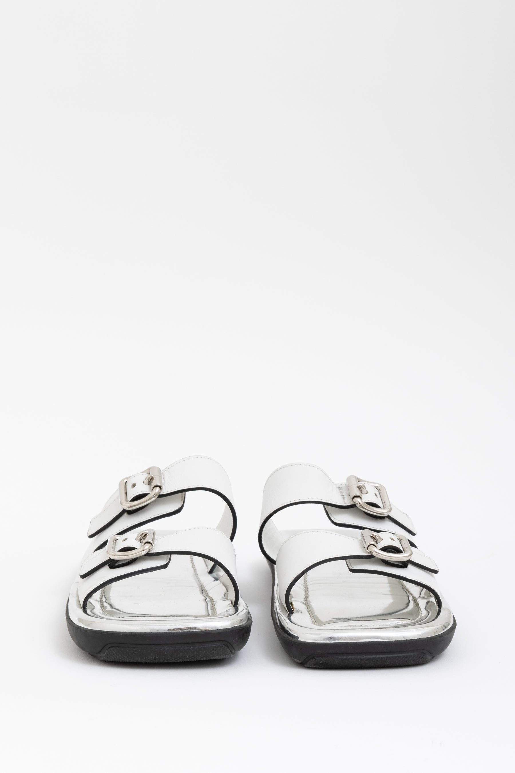 Prada Leather Sandals