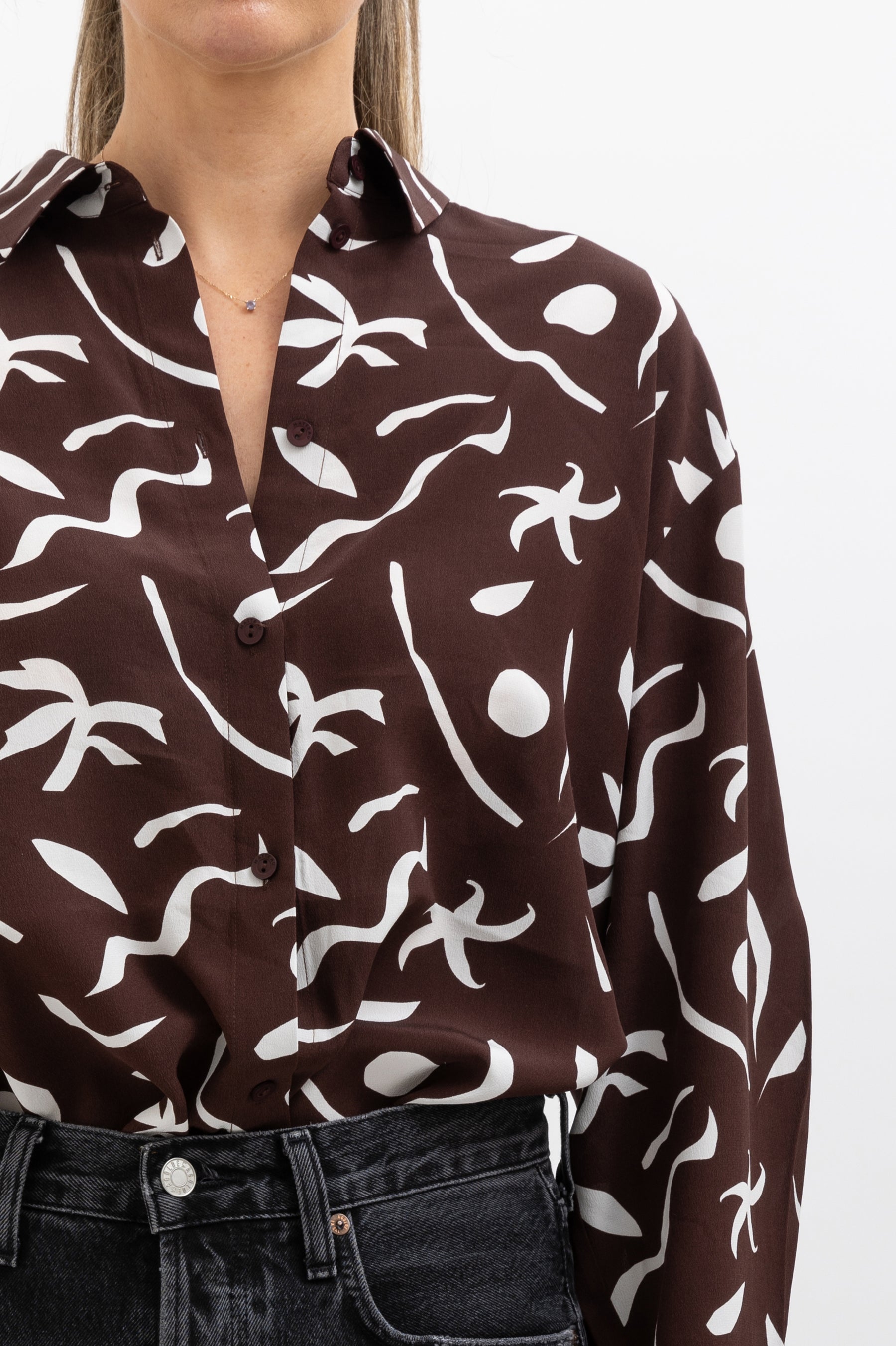 Silk Printed Shirt