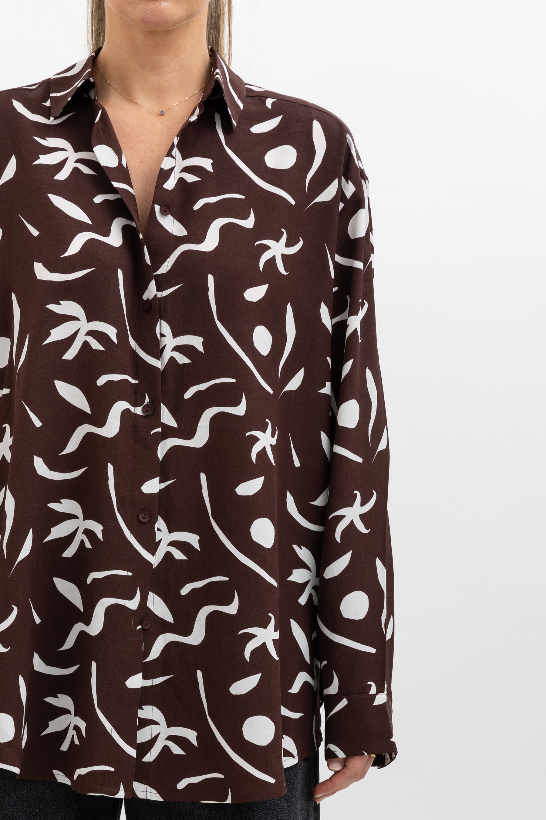 Silk Printed Shirt