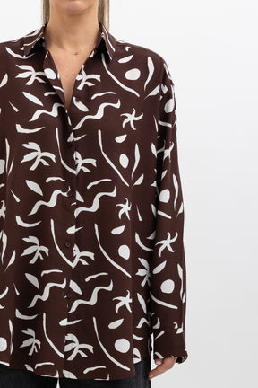 Silk Printed Shirt