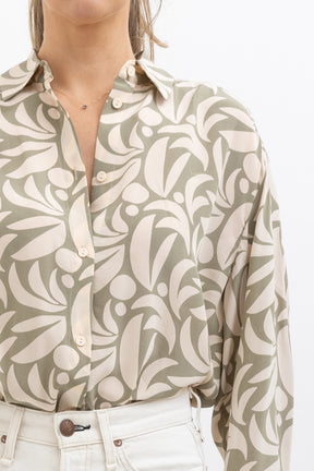 Printed Silk Shirt