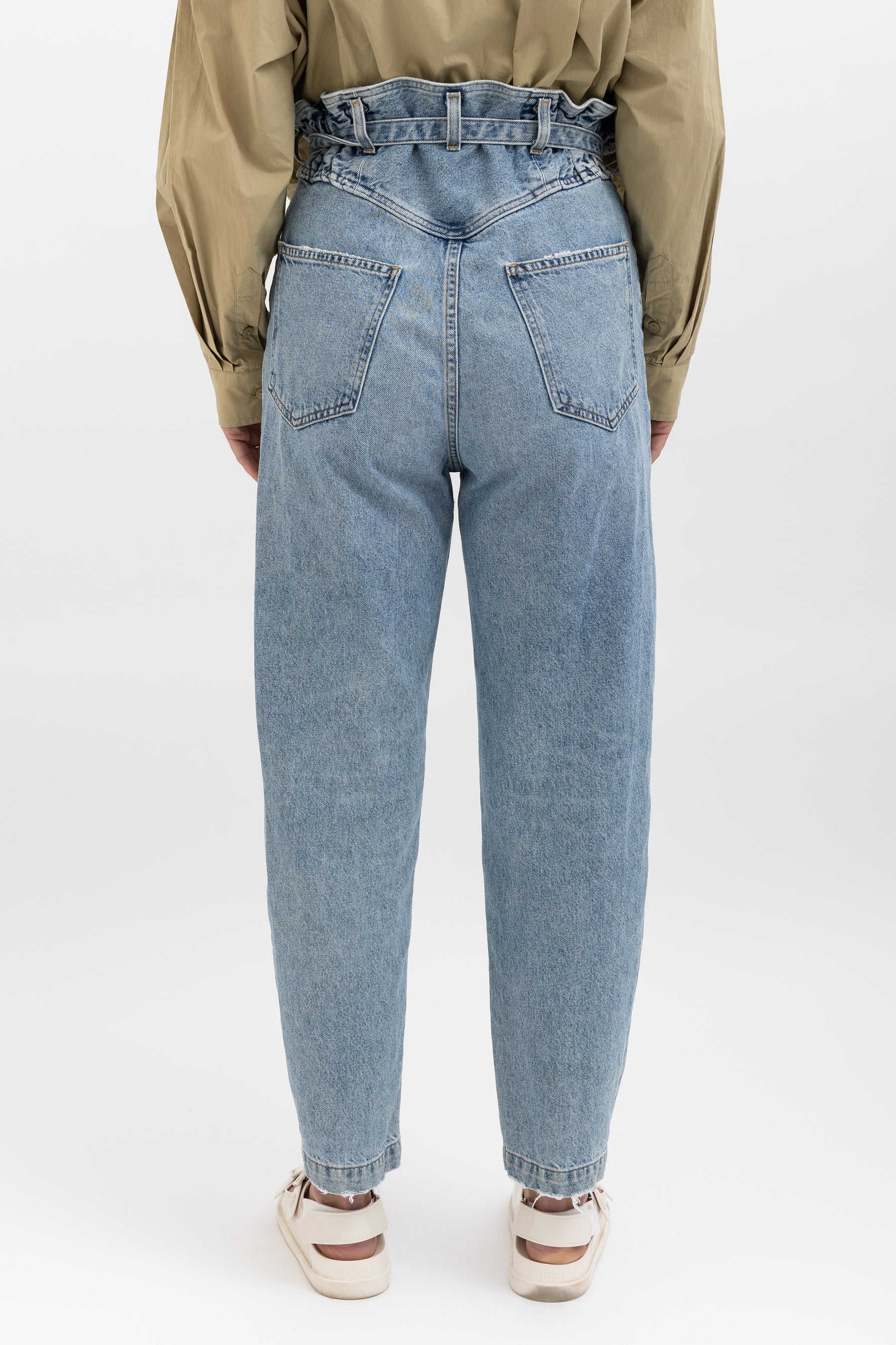 90s Paperbag Jeans