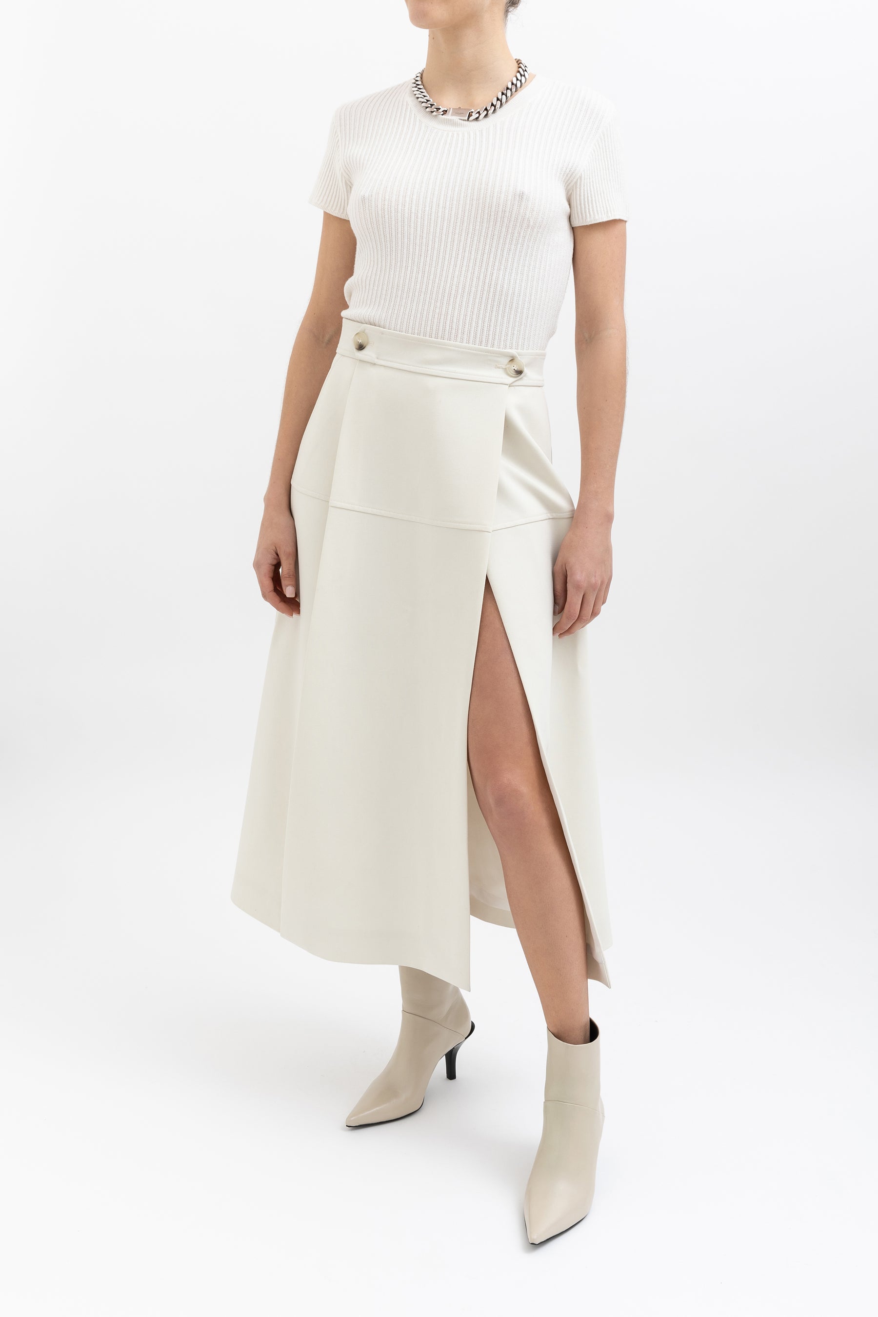 Amaia Midi Wrap Skirt
