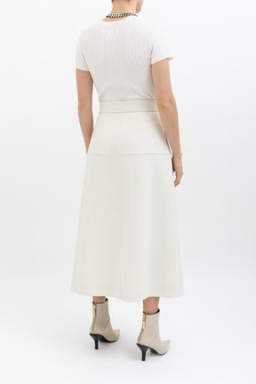 Amaia Midi Wrap Skirt