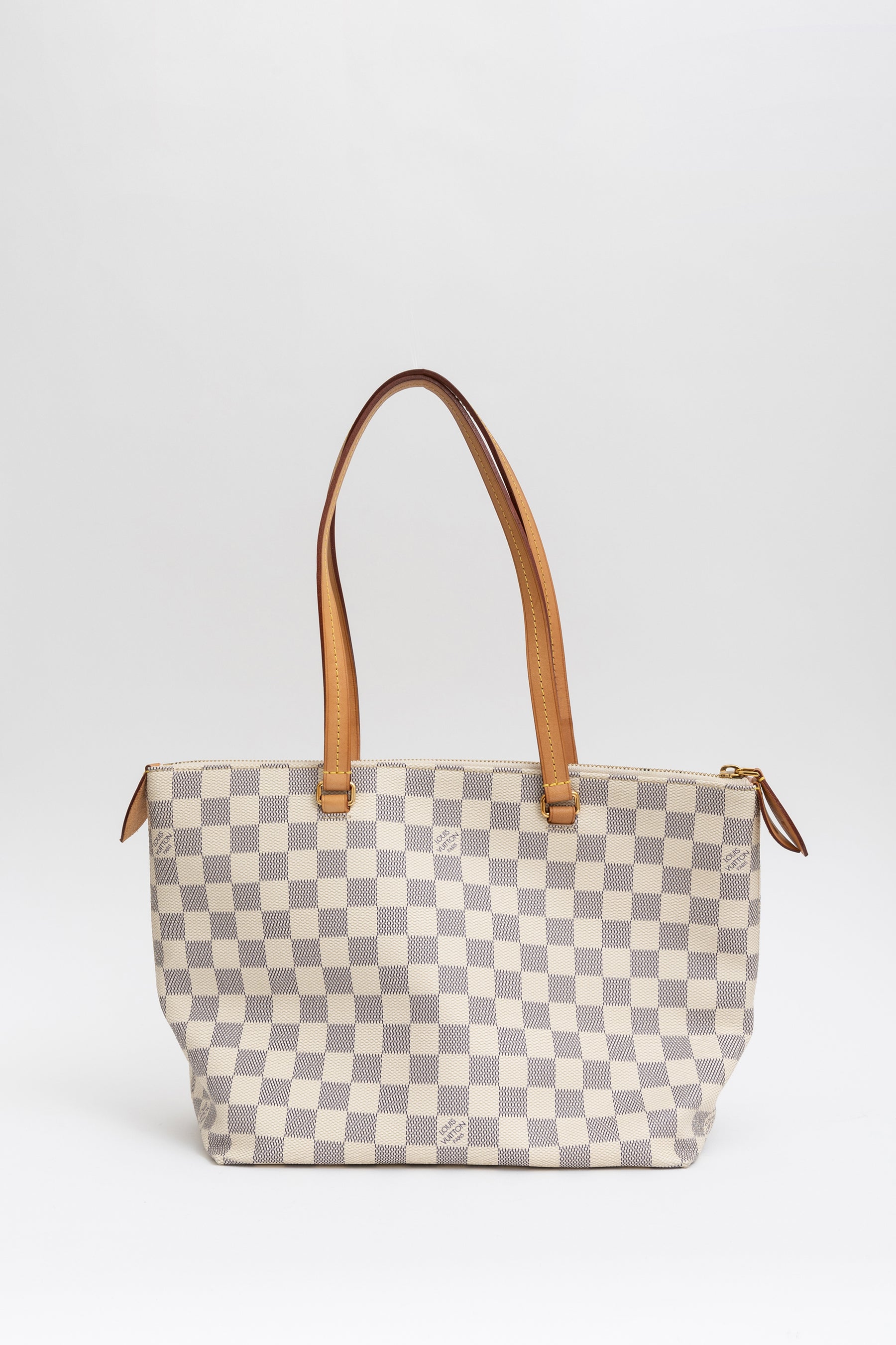 Lena PM Damier Azure Tote Bag