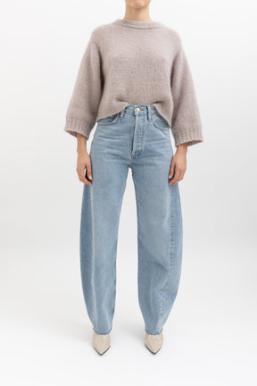 Cropped Mohair Sweater