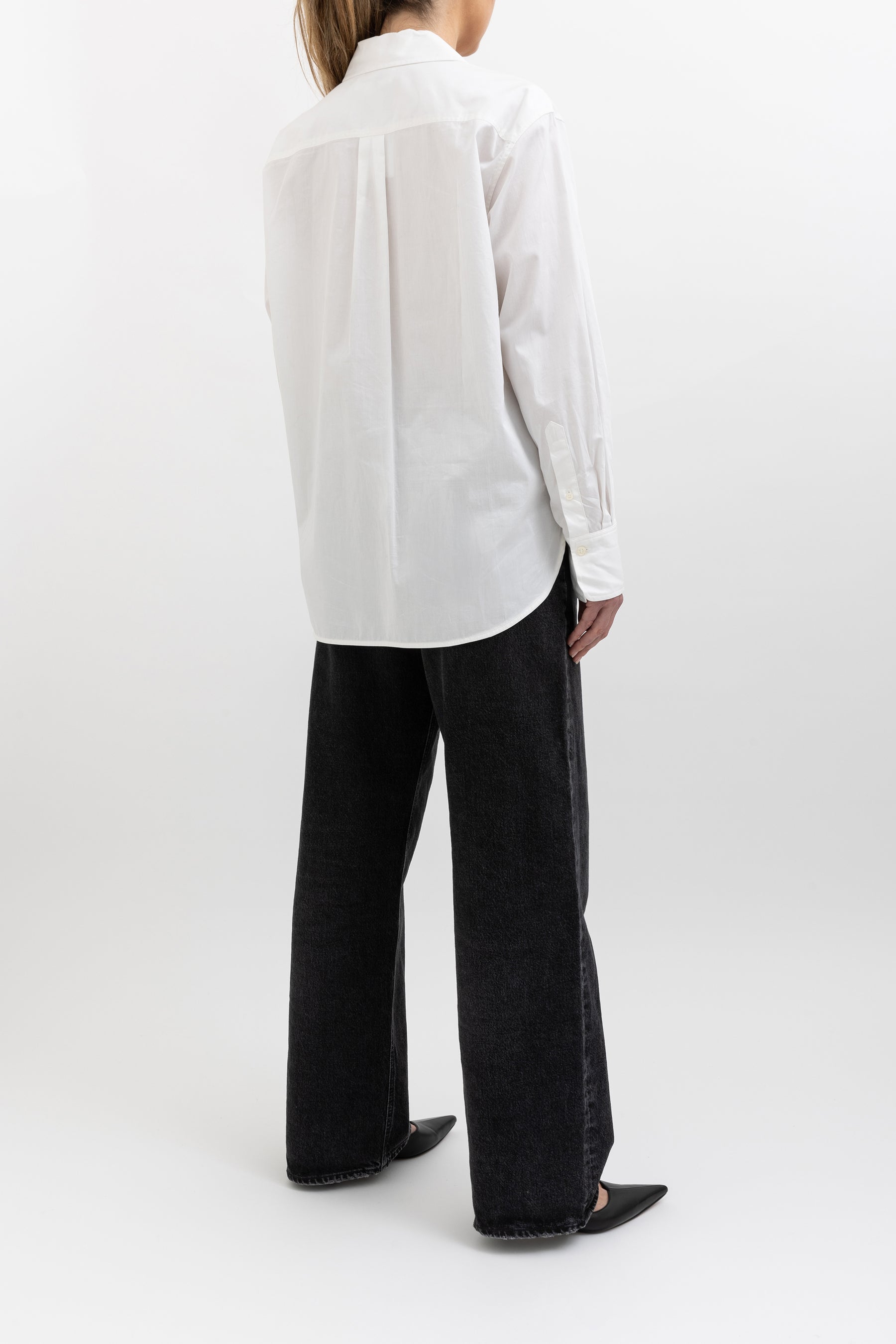 Pocket Cotton Poplin Shirt
