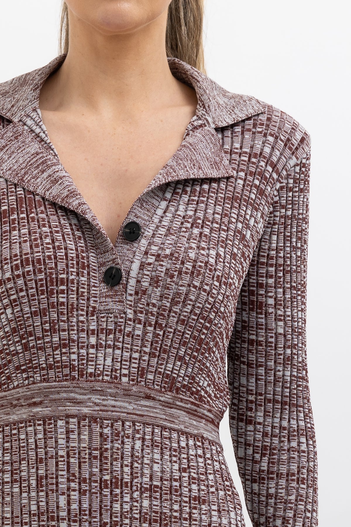 Space Dye Knit Dress