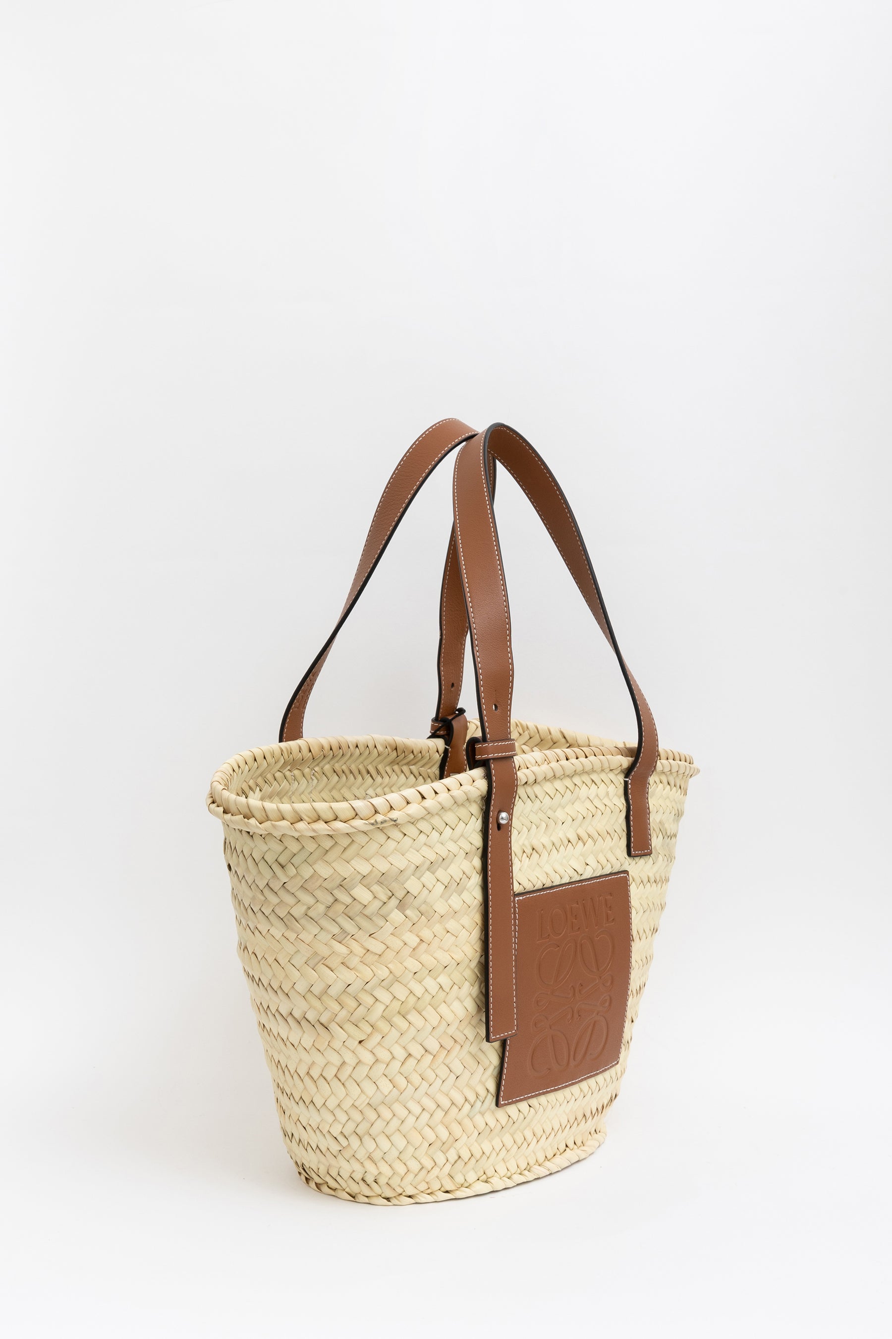 Palf Leaf Basket Bag