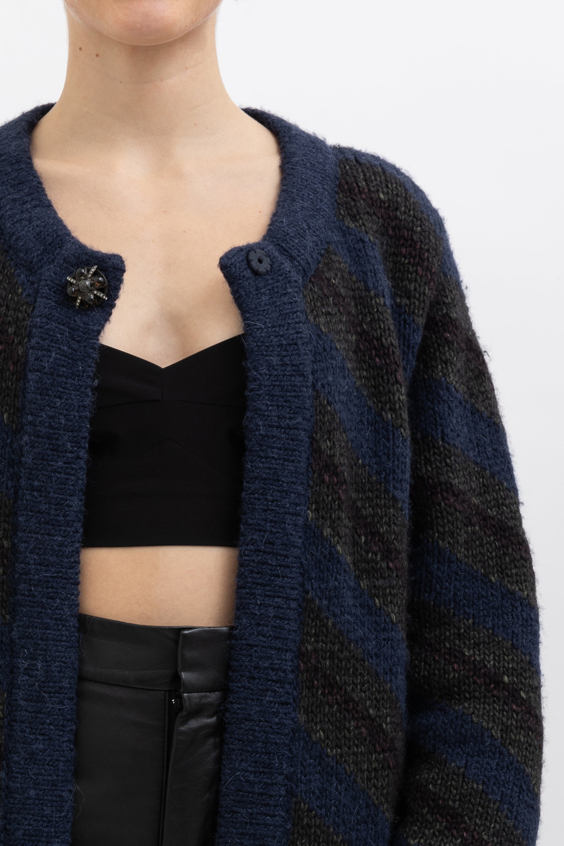 Chevron Cardigan