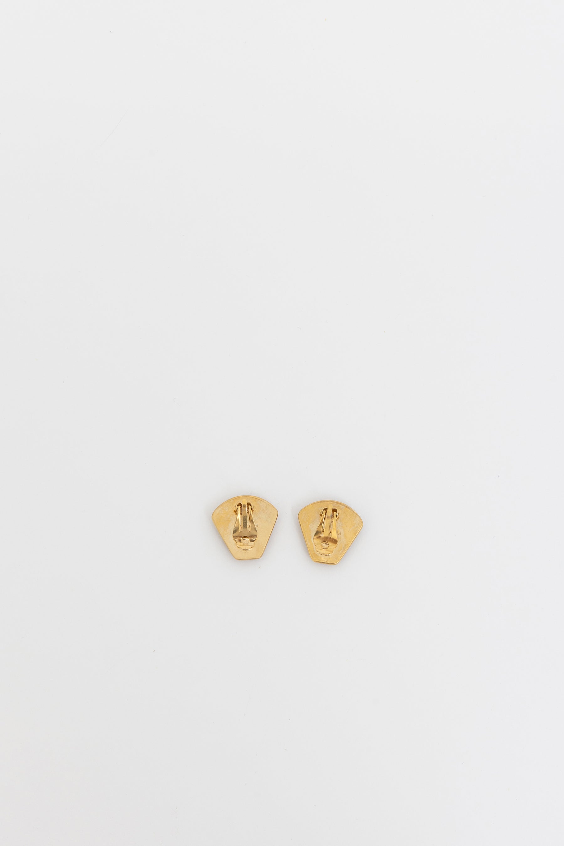Vintage Cloisonné Clip-On Earrings