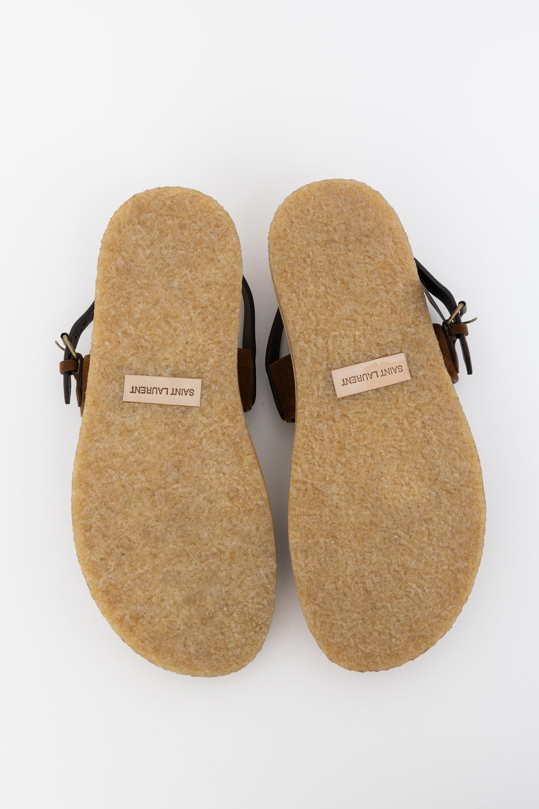 Noe Faux Fur Leather Sandal