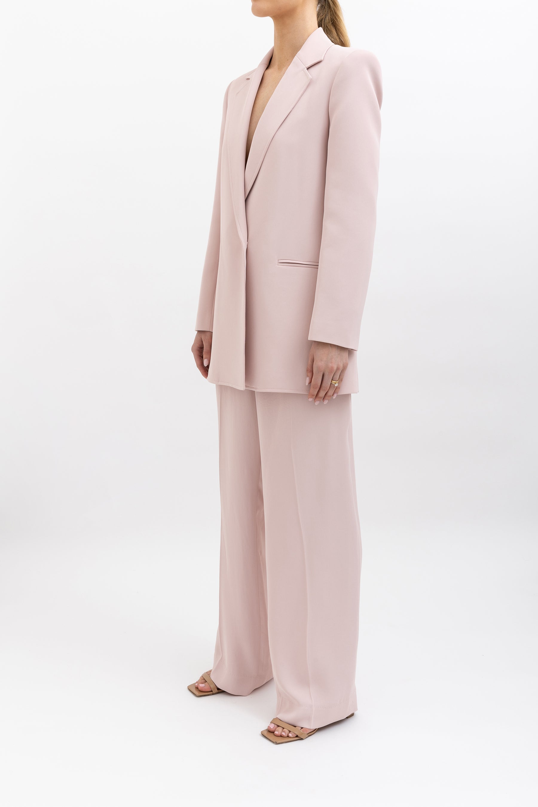 Drape Tailored Jacket and Pant Set