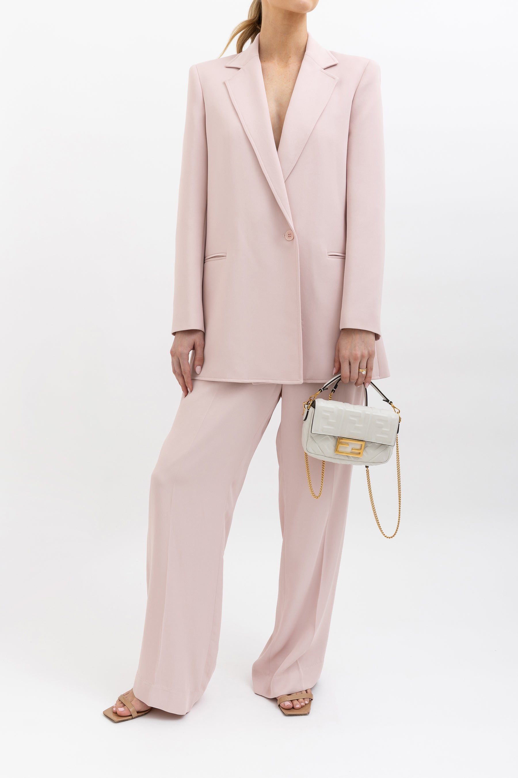 Drape Tailored Jacket and Pant Set