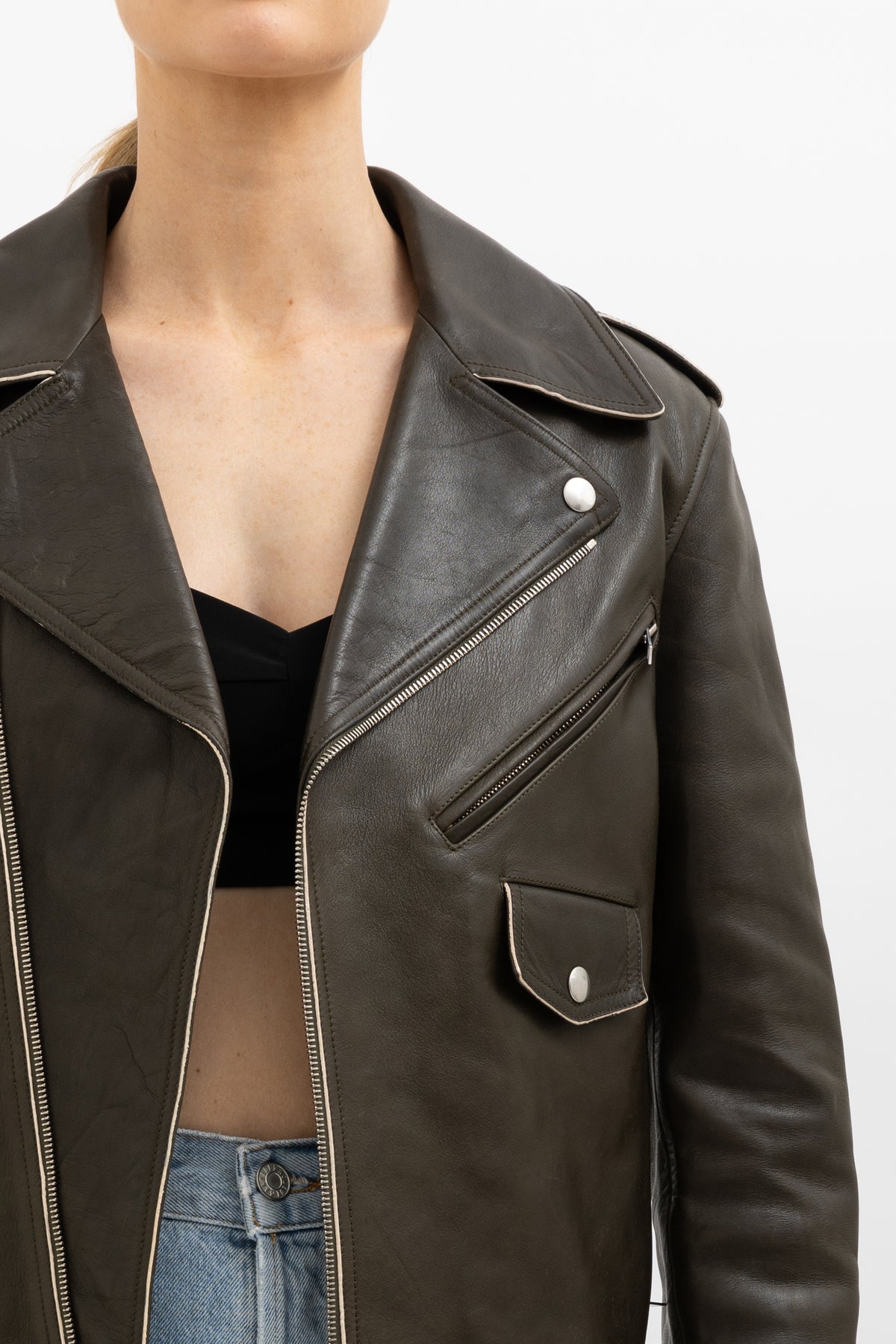 Leather Biker Jacket