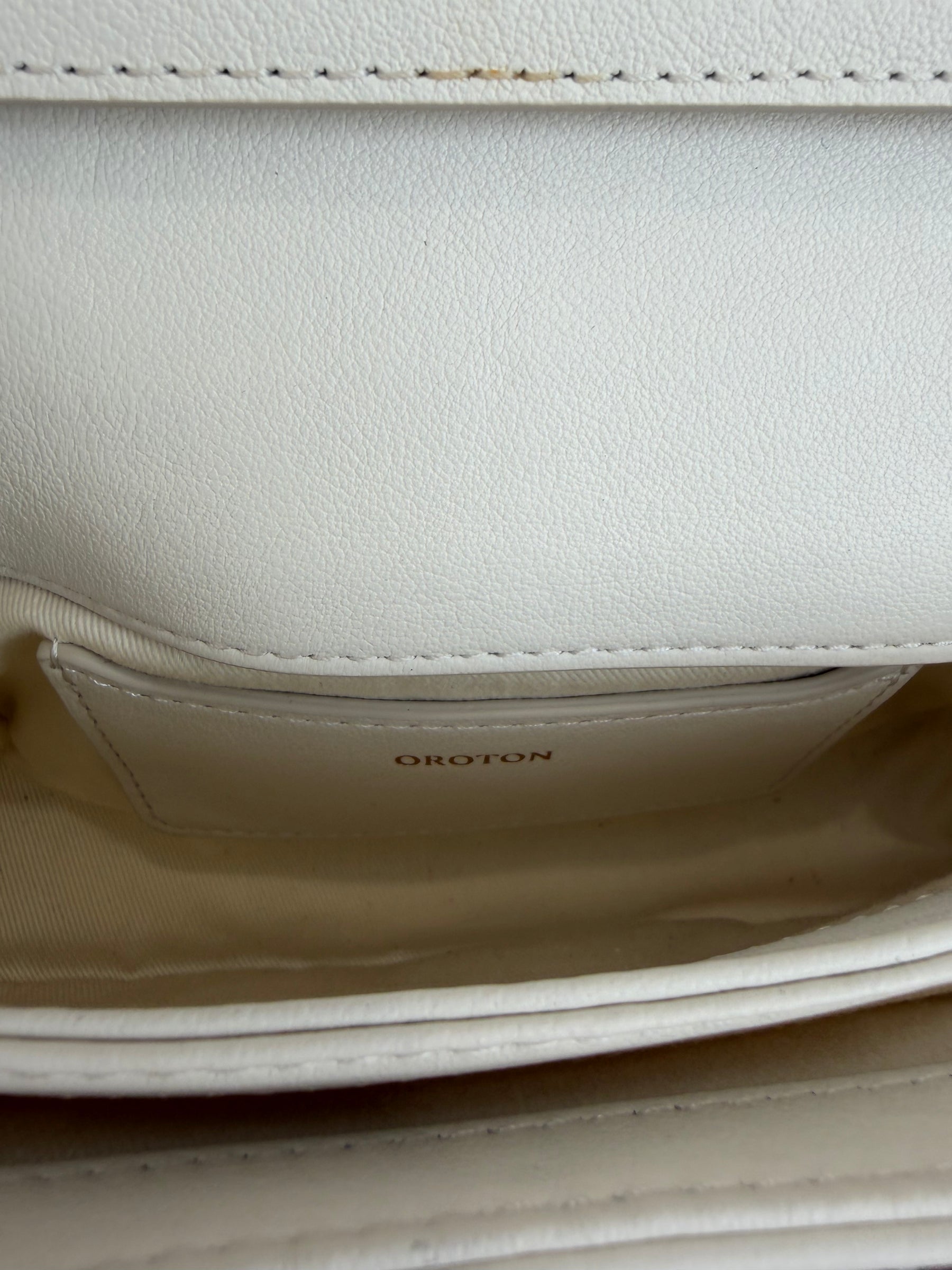 Oroton White Mini Bag