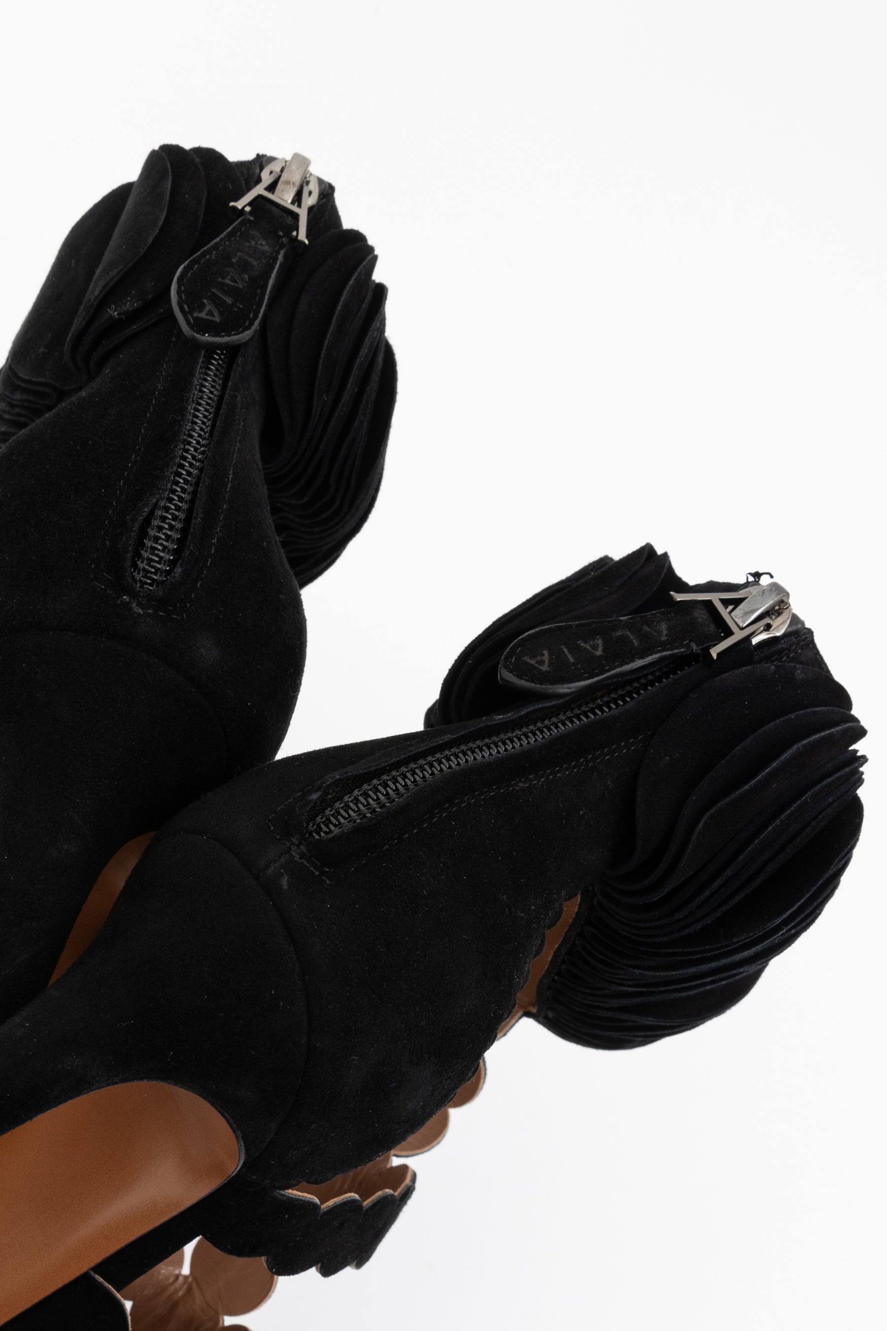 Chamois Suede Heels