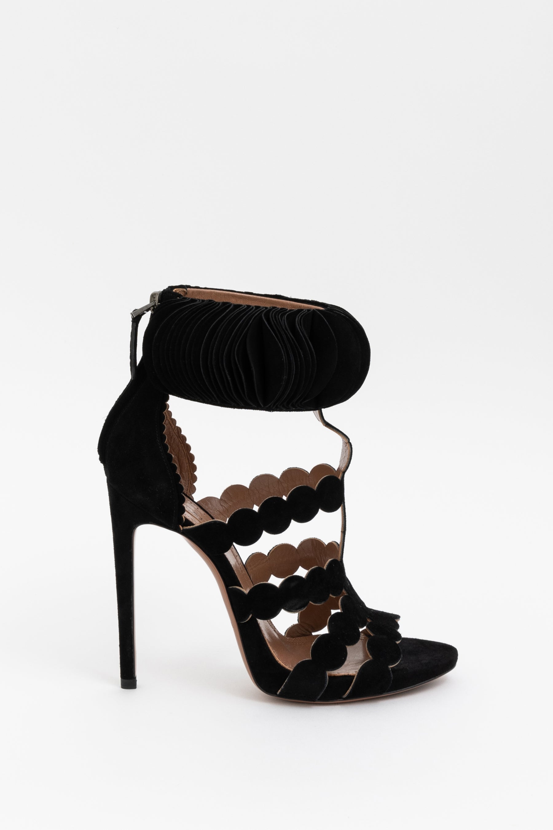 Chamois Suede Heels
