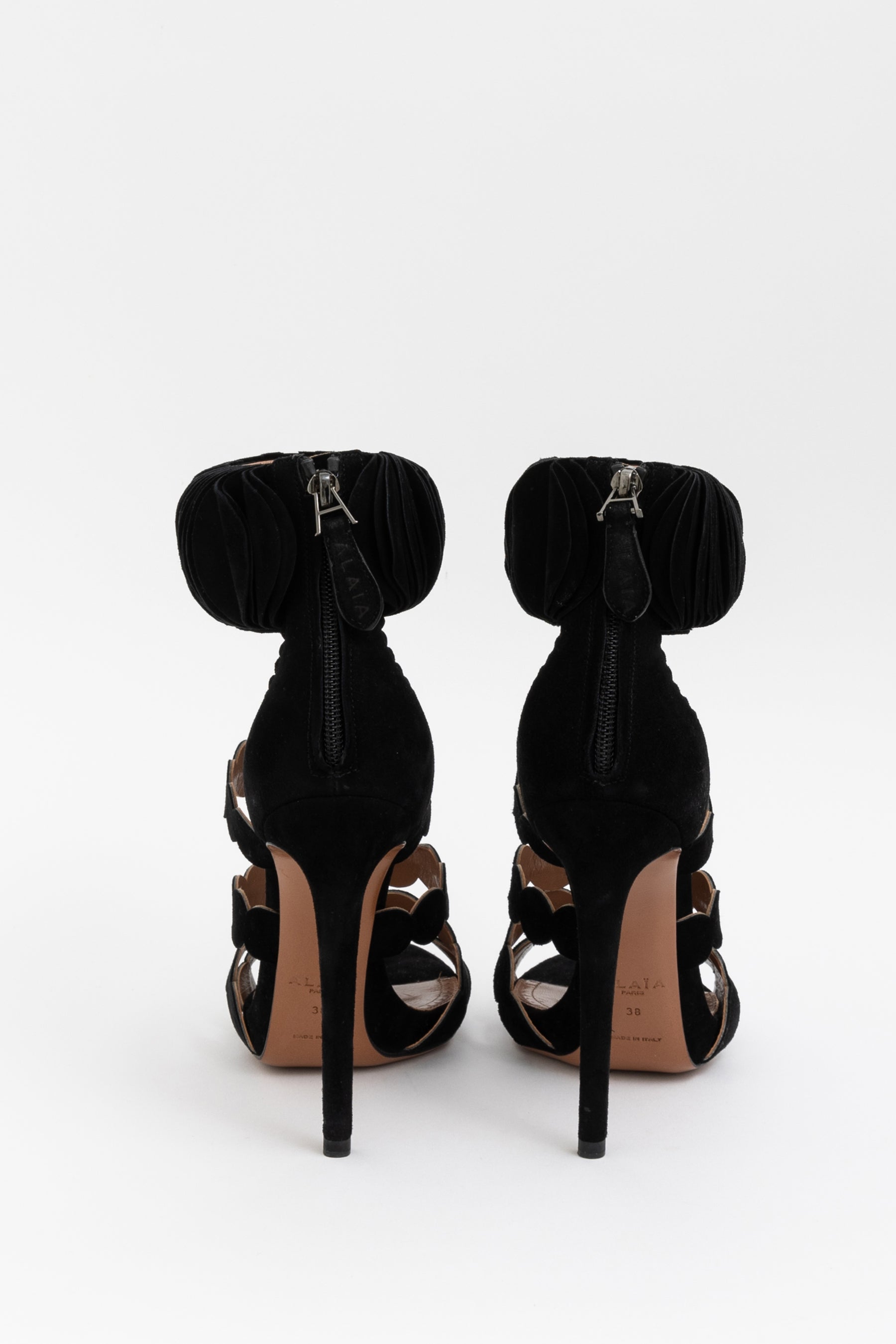 Chamois Suede Heels