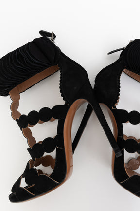 Chamois Suede Heels