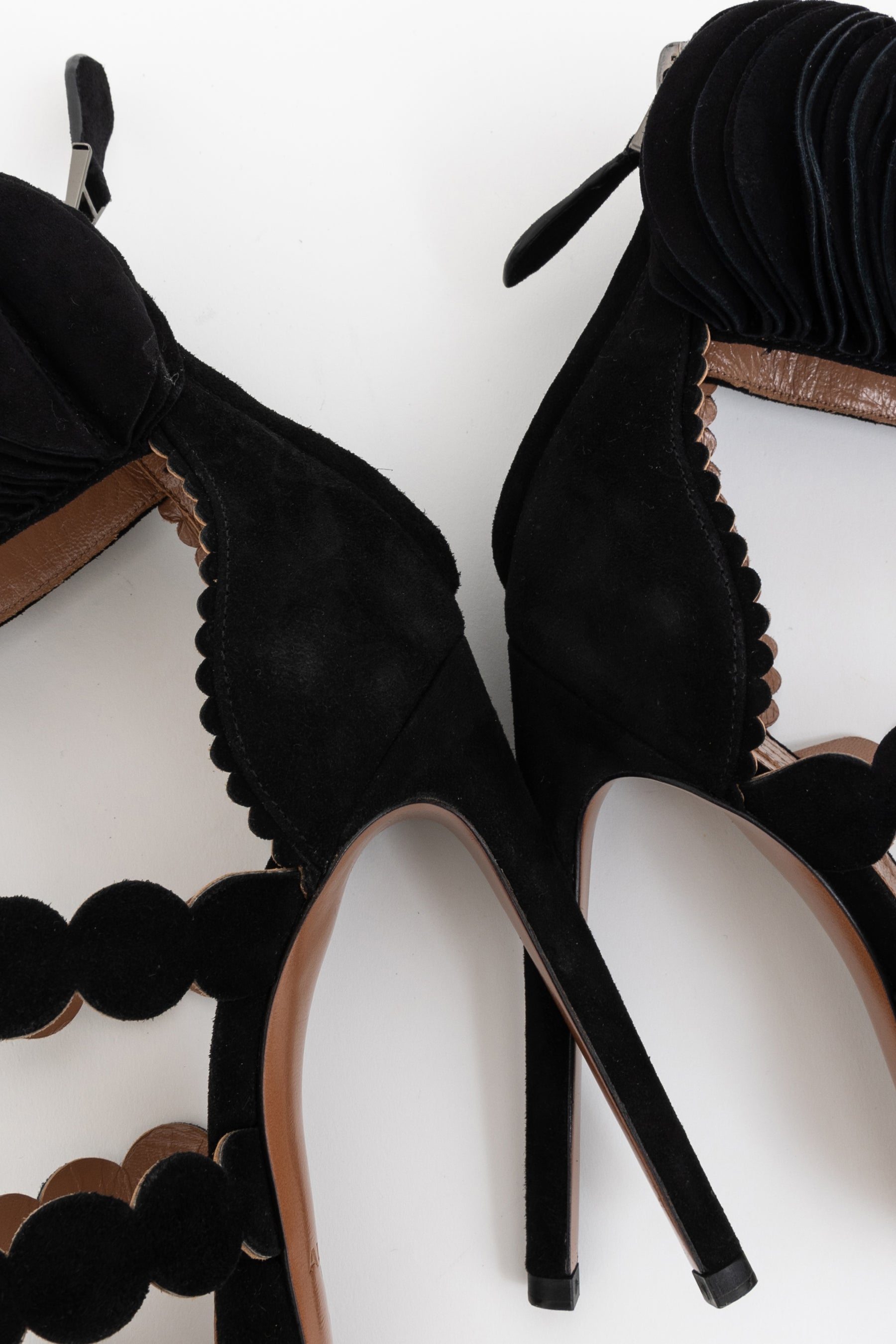 Chamois Suede Heels