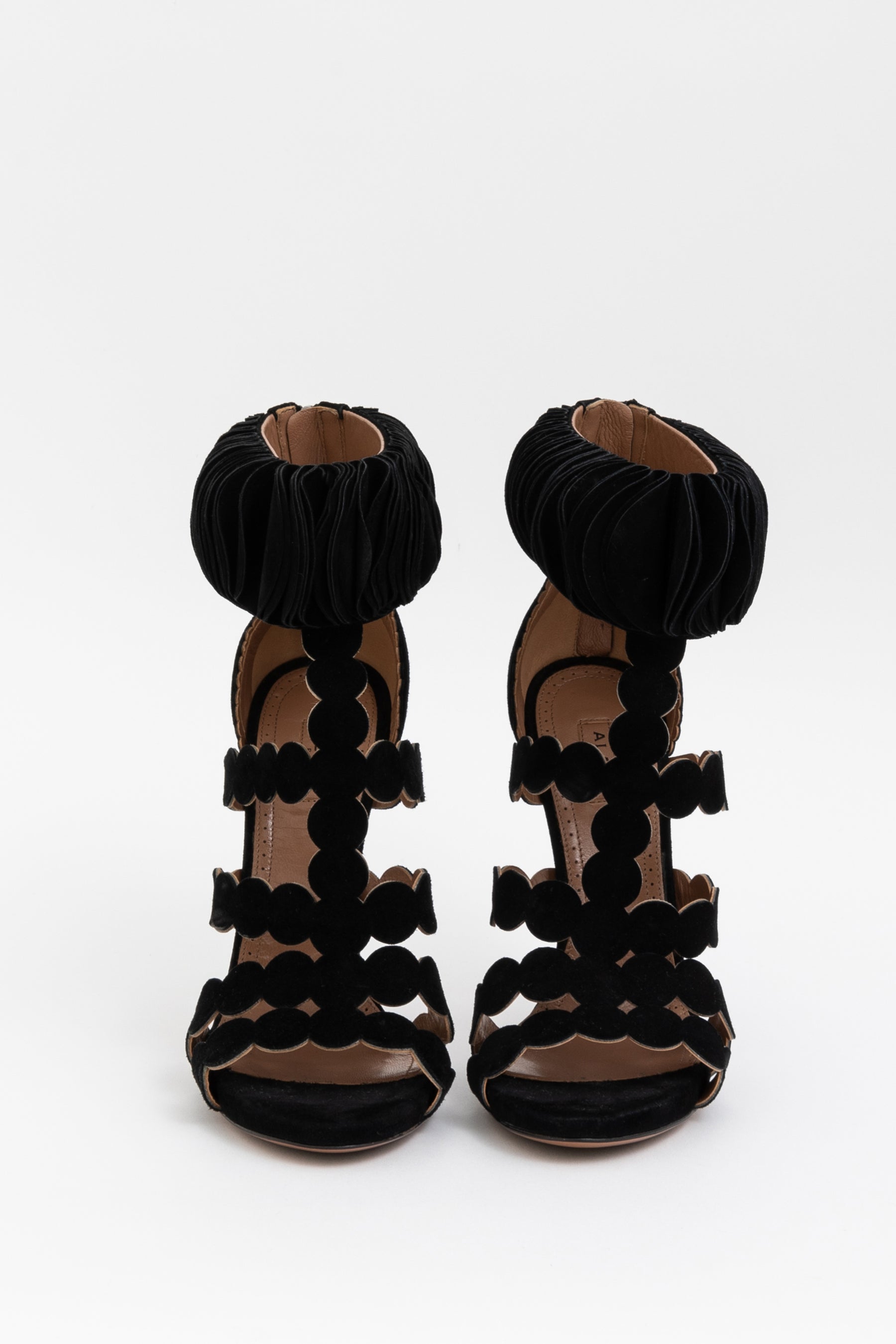 Chamois Suede Heels
