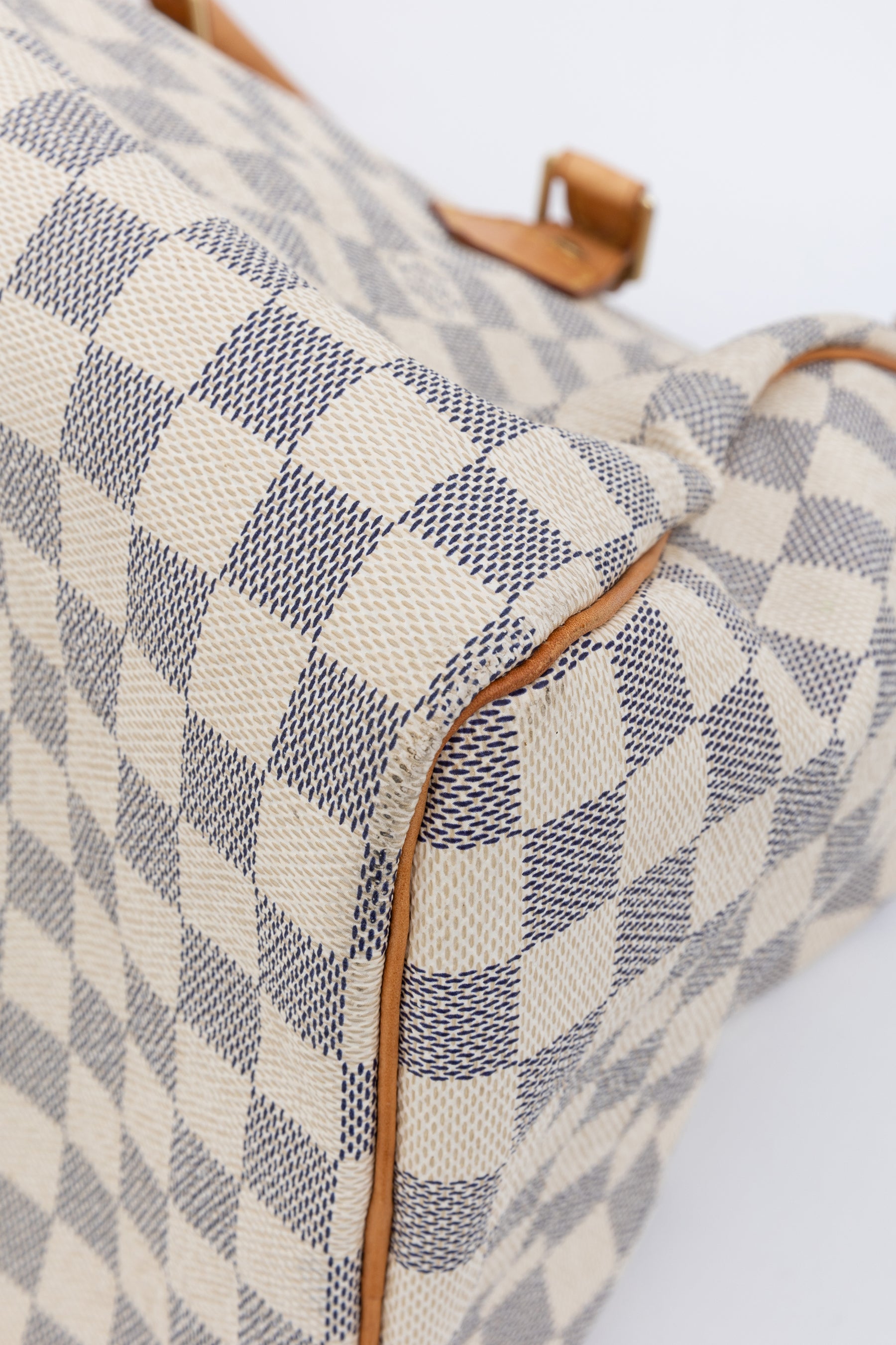 Speedy 35 Damier Azur Canvas Bag