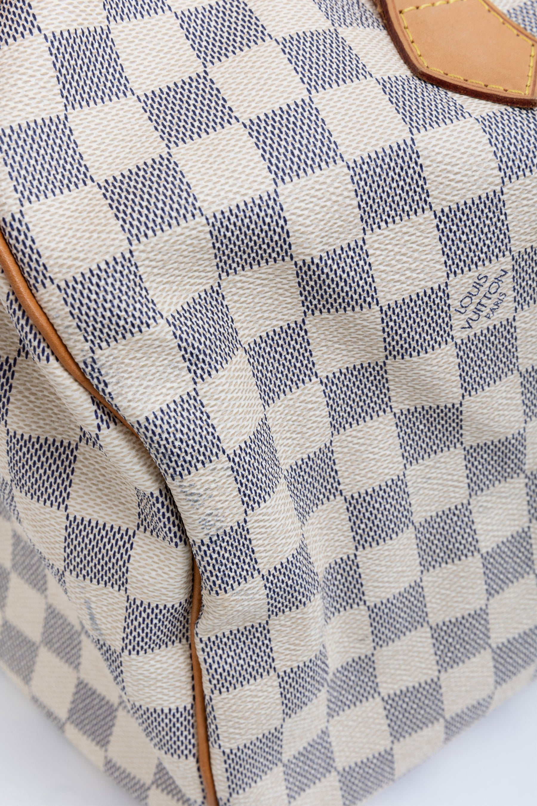 Speedy 35 Damier Azur Canvas Bag
