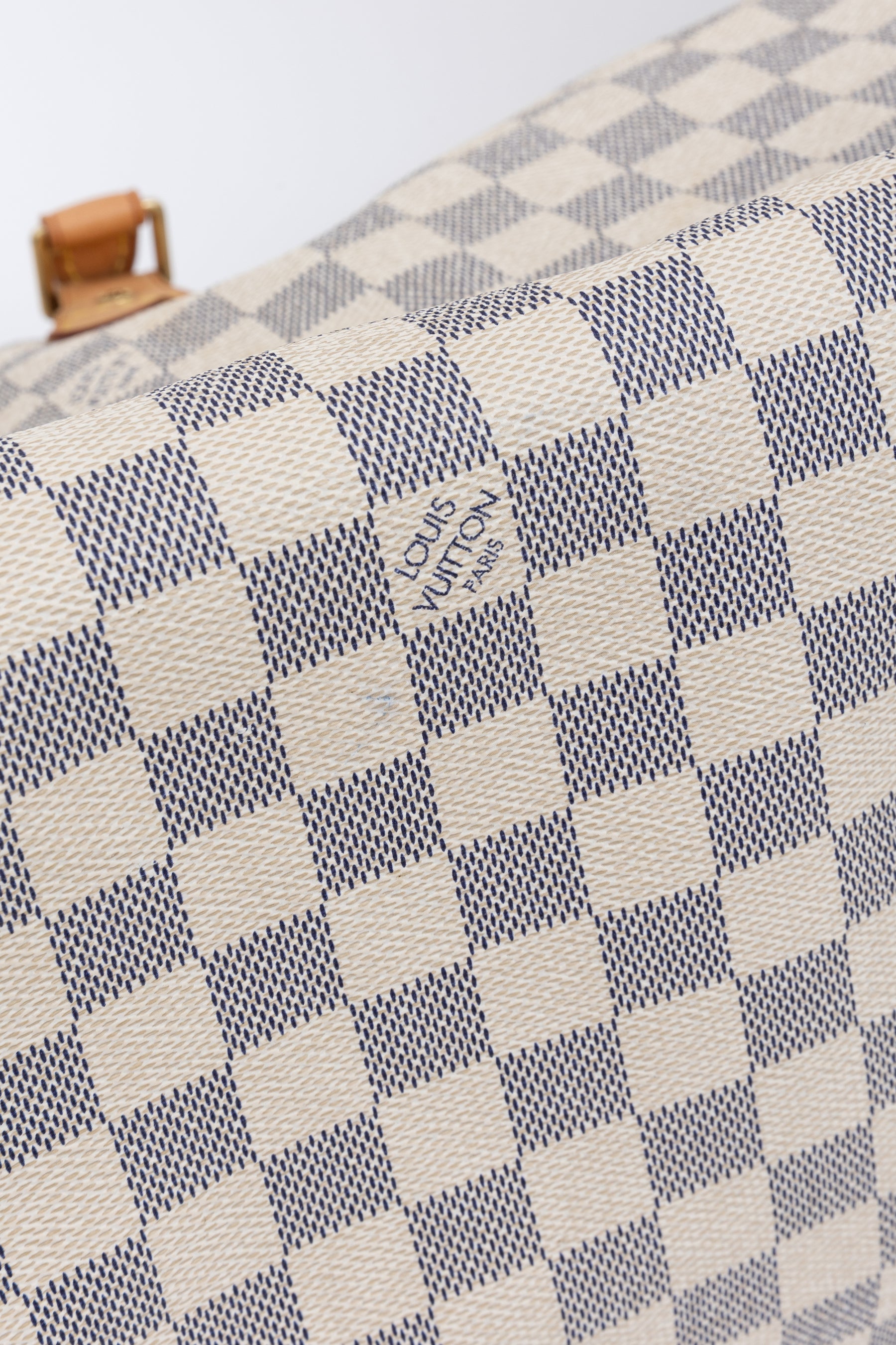 Speedy 35 Damier Azur Canvas Bag
