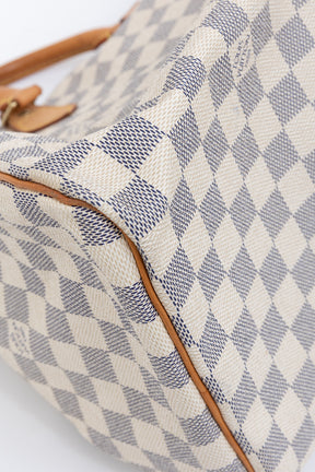 Speedy 35 Damier Azur Canvas Bag