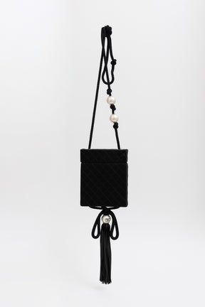Satin Pearl Box Bag