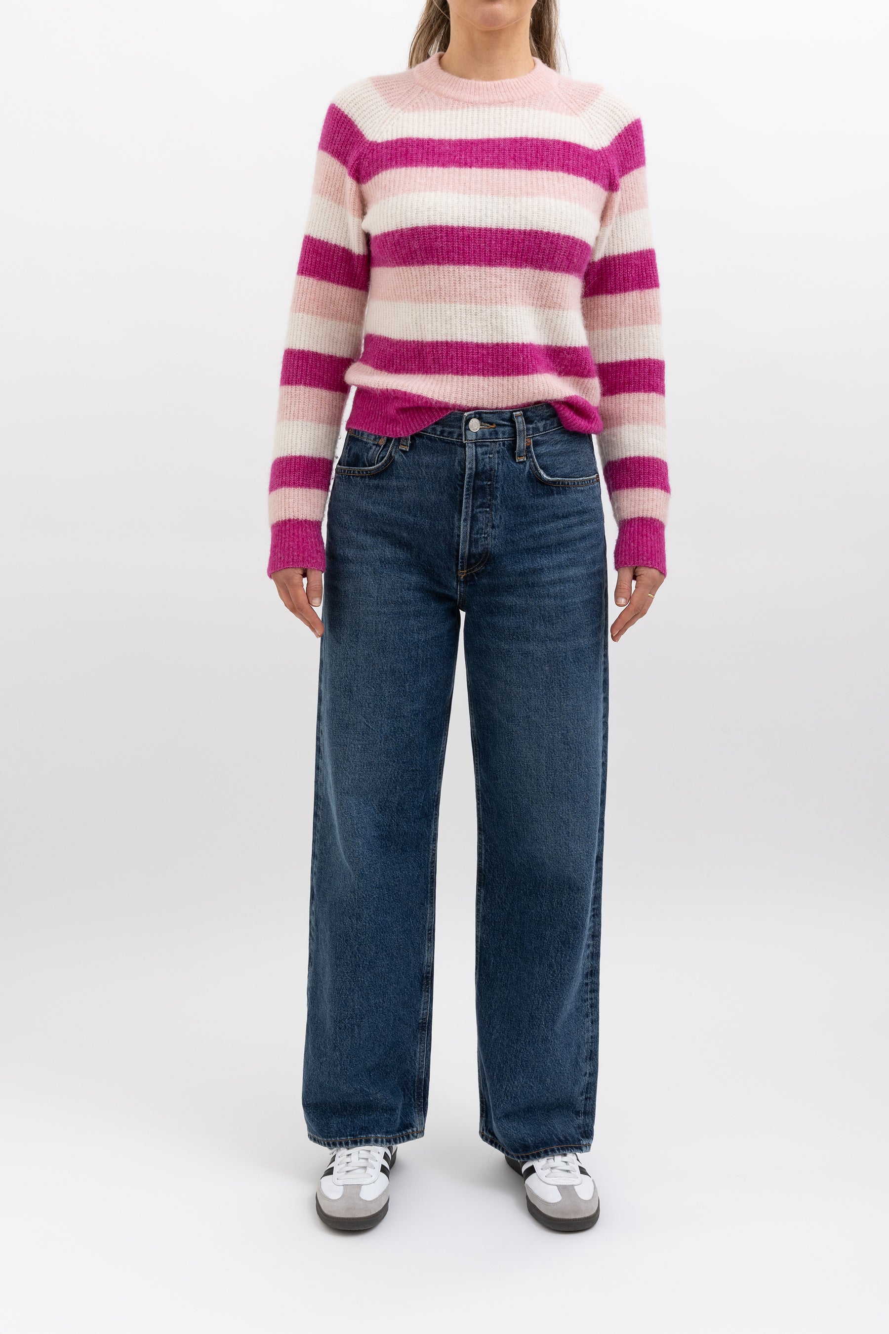 Striped Knitted Sweater