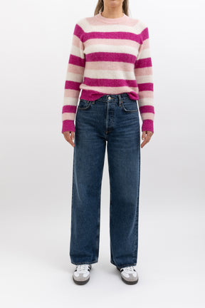 Striped Knitted Sweater