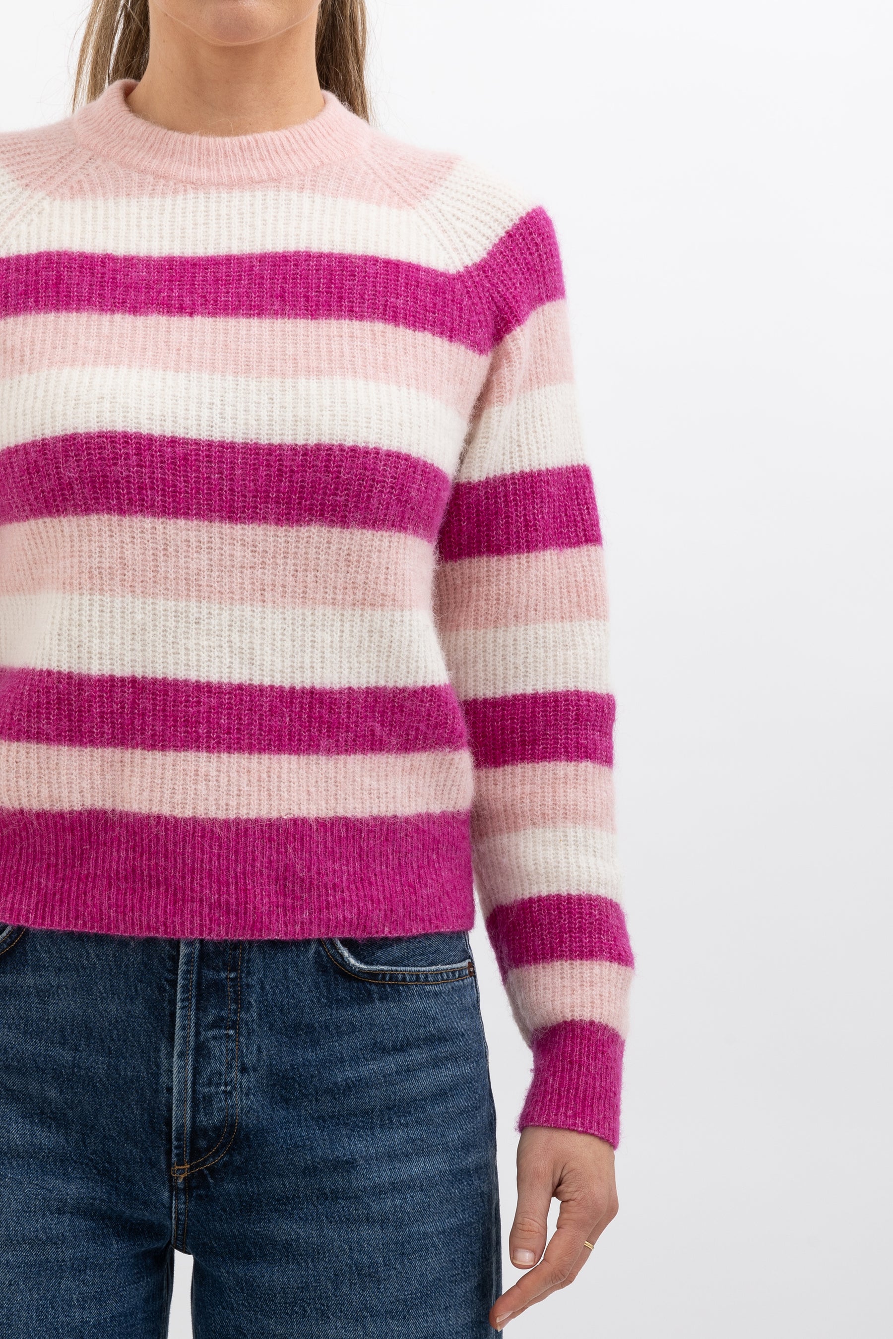 Striped Knitted Sweater