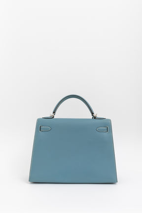 Sellier Bleu Jean 32 Kelly Bag