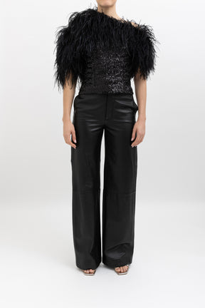 Vivian Feather Top