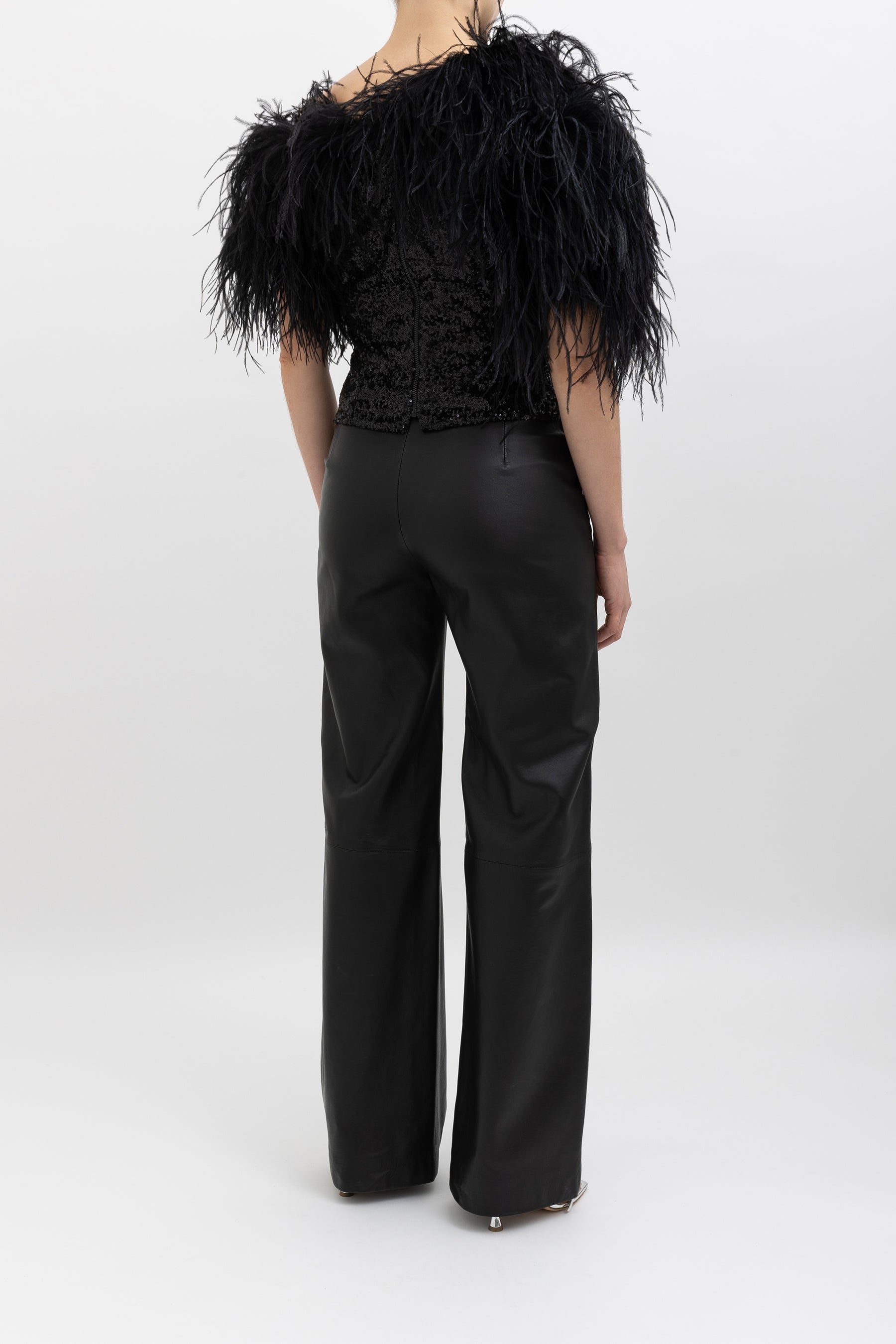 Vivian Feather Top