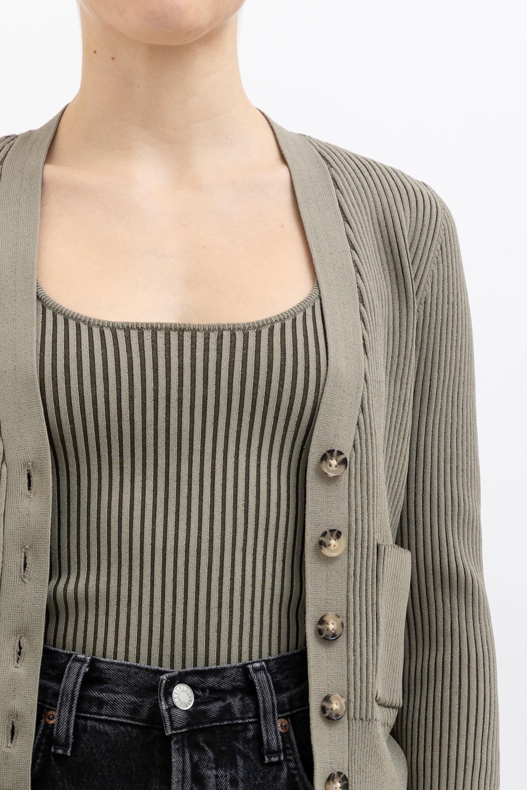 Layla Cardigan and Josie Tank Set
