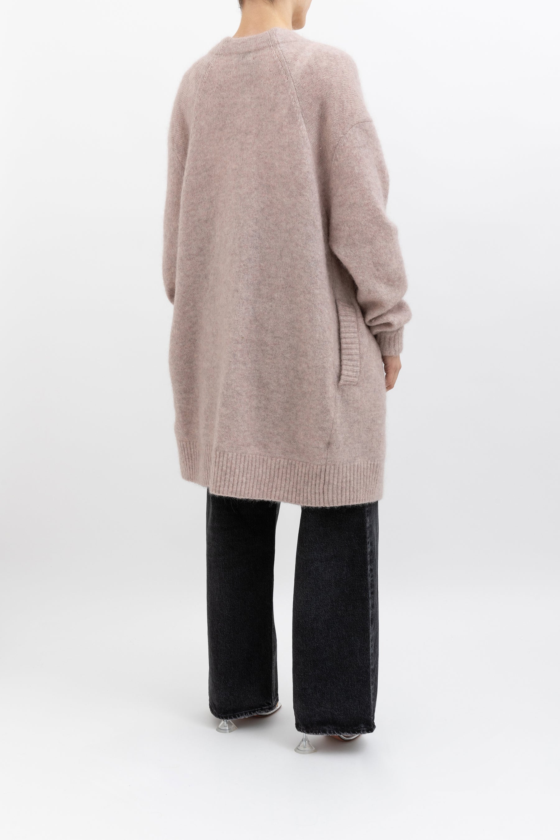 Mohair Long Cardigan