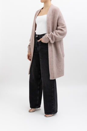 Mohair Long Cardigan