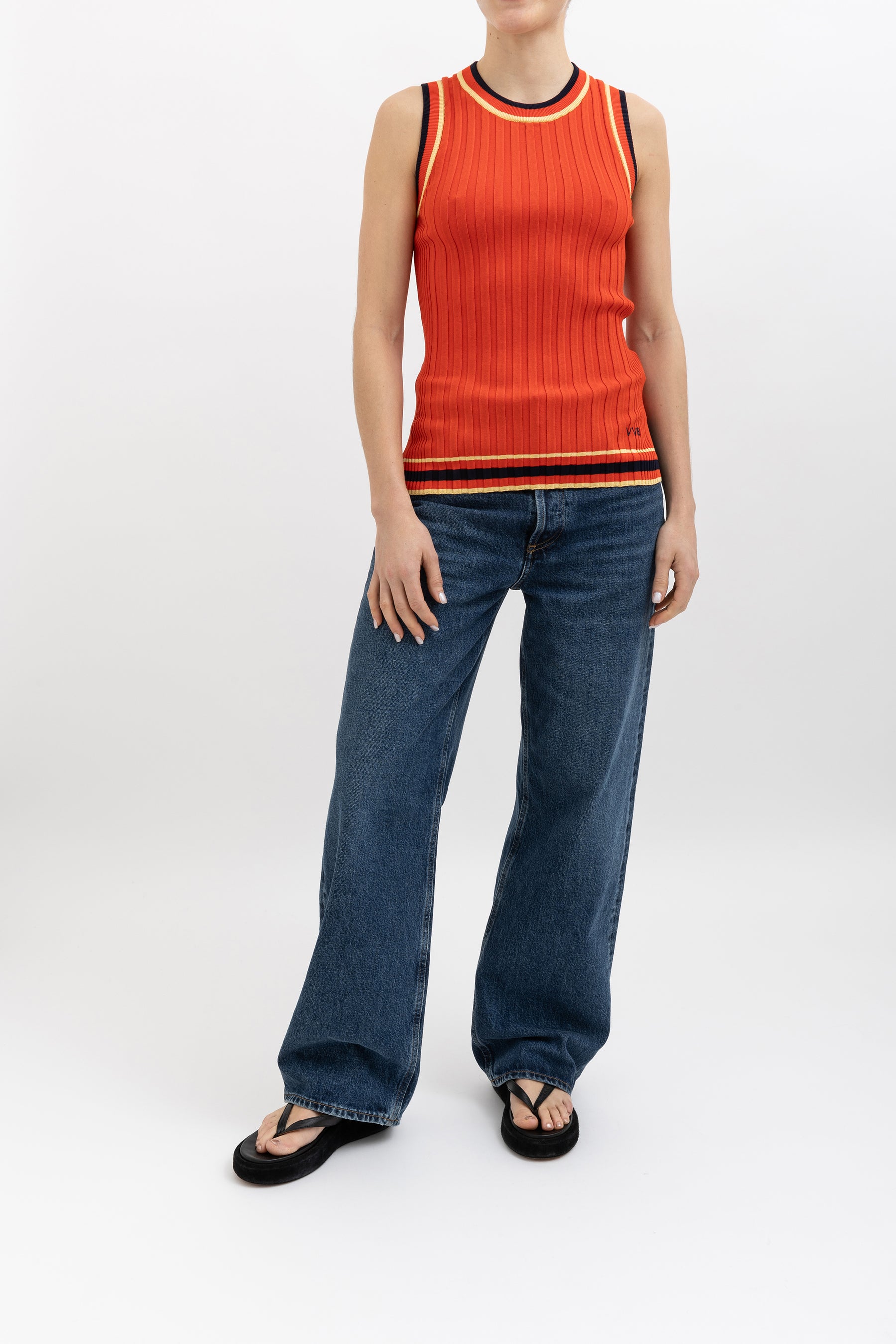 Ribbed Knit Tank Top