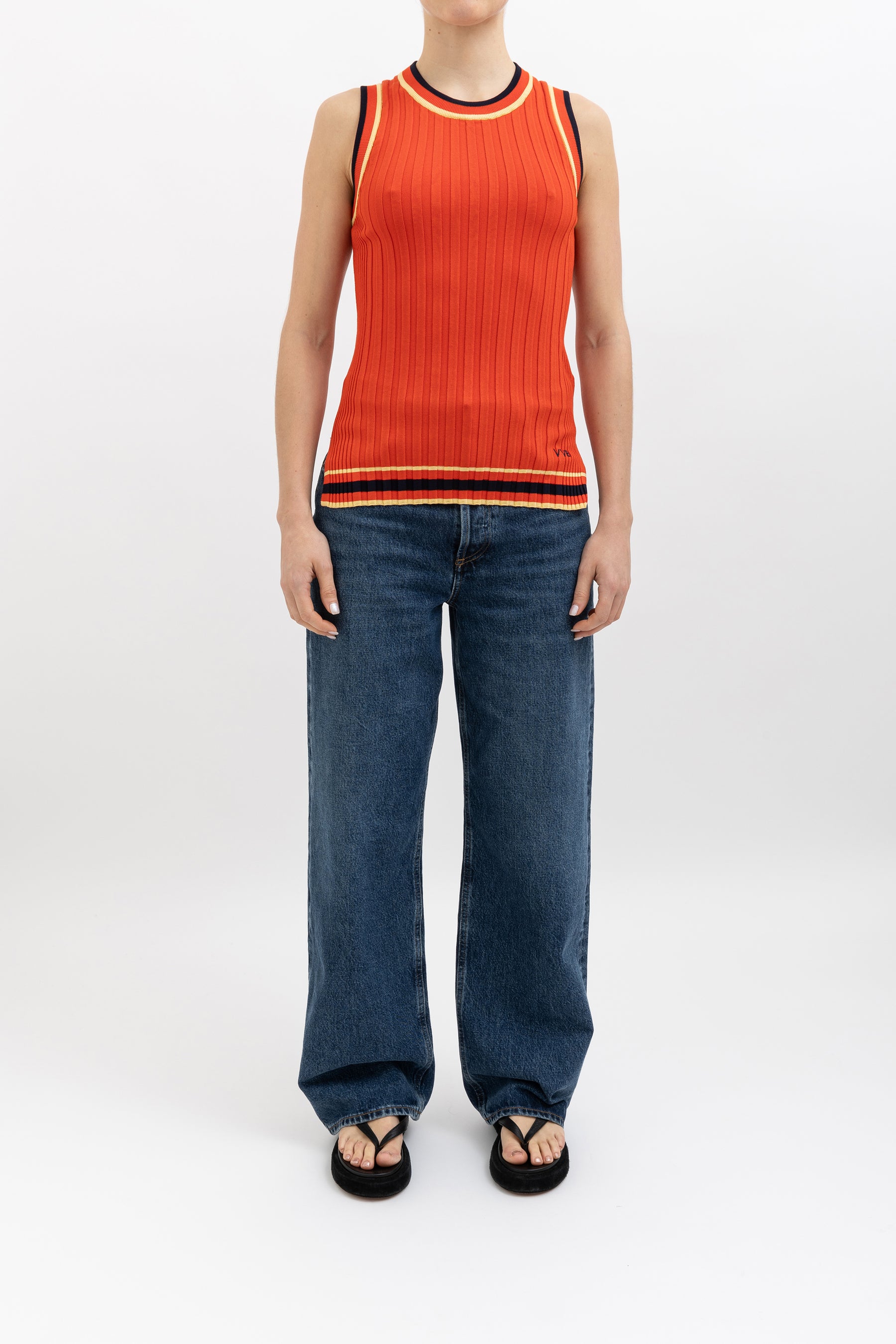 Ribbed Knit Tank Top